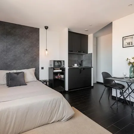 Studio Black & White A 10 Mins A Pieds De La Gare Pour Geneve Annemasse Exterior photo